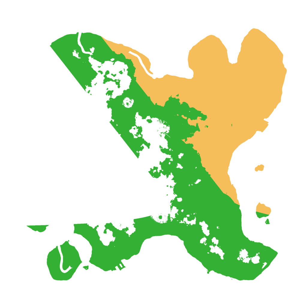 Biome Rust Map: Procedural Map, Size: 3000, Seed: 1463778718