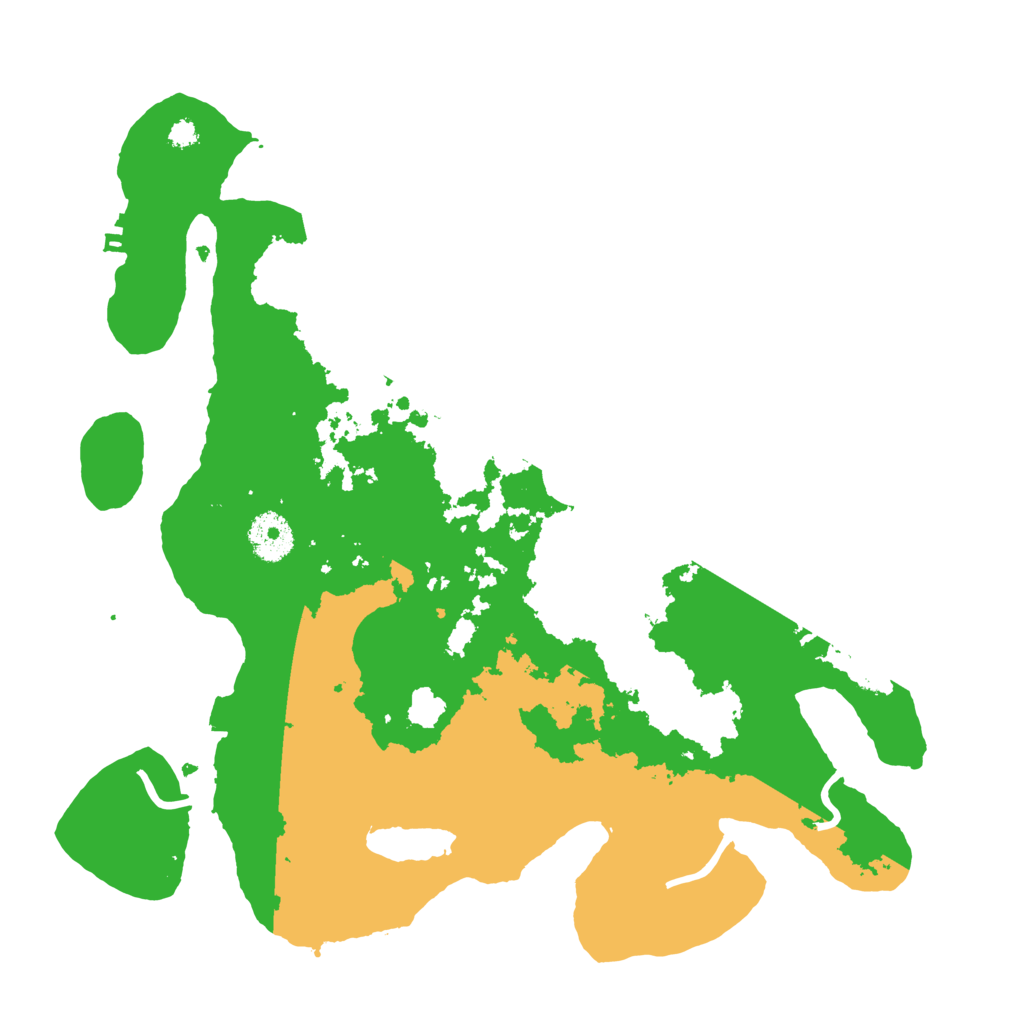 Biome Rust Map: Procedural Map, Size: 3400, Seed: 1462