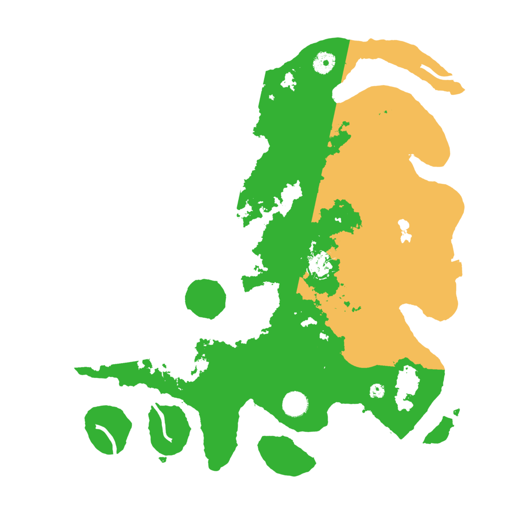 Biome Rust Map: Procedural Map, Size: 3500, Seed: 815614346