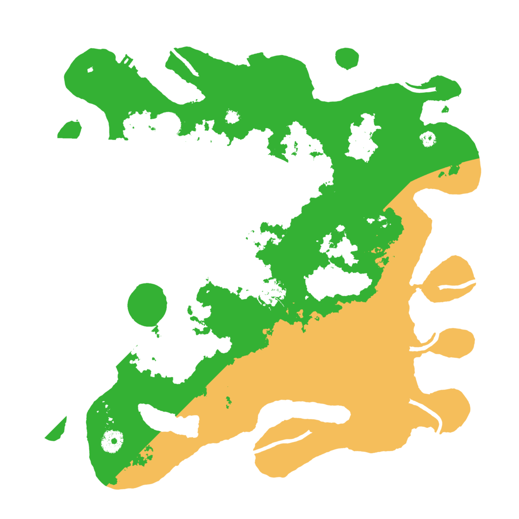 Biome Rust Map: Procedural Map, Size: 3500, Seed: 1784761375