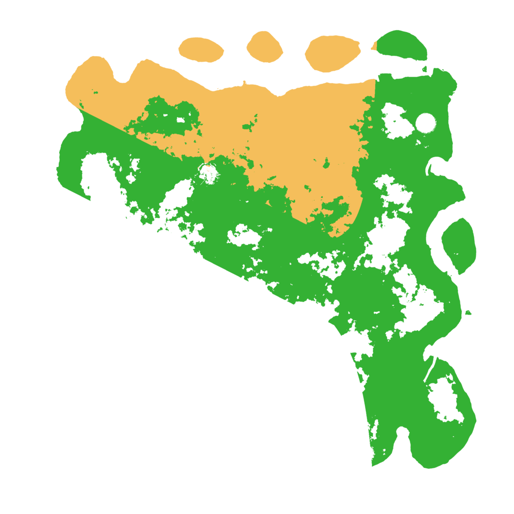 Biome Rust Map: Procedural Map, Size: 4500, Seed: 447906737