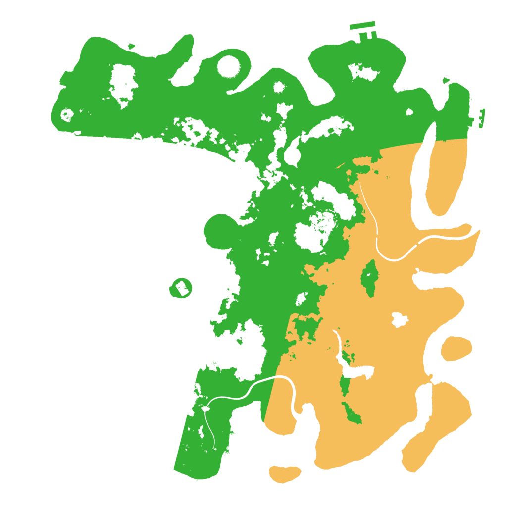 Biome Rust Map: Procedural Map, Size: 4000, Seed: 956397604