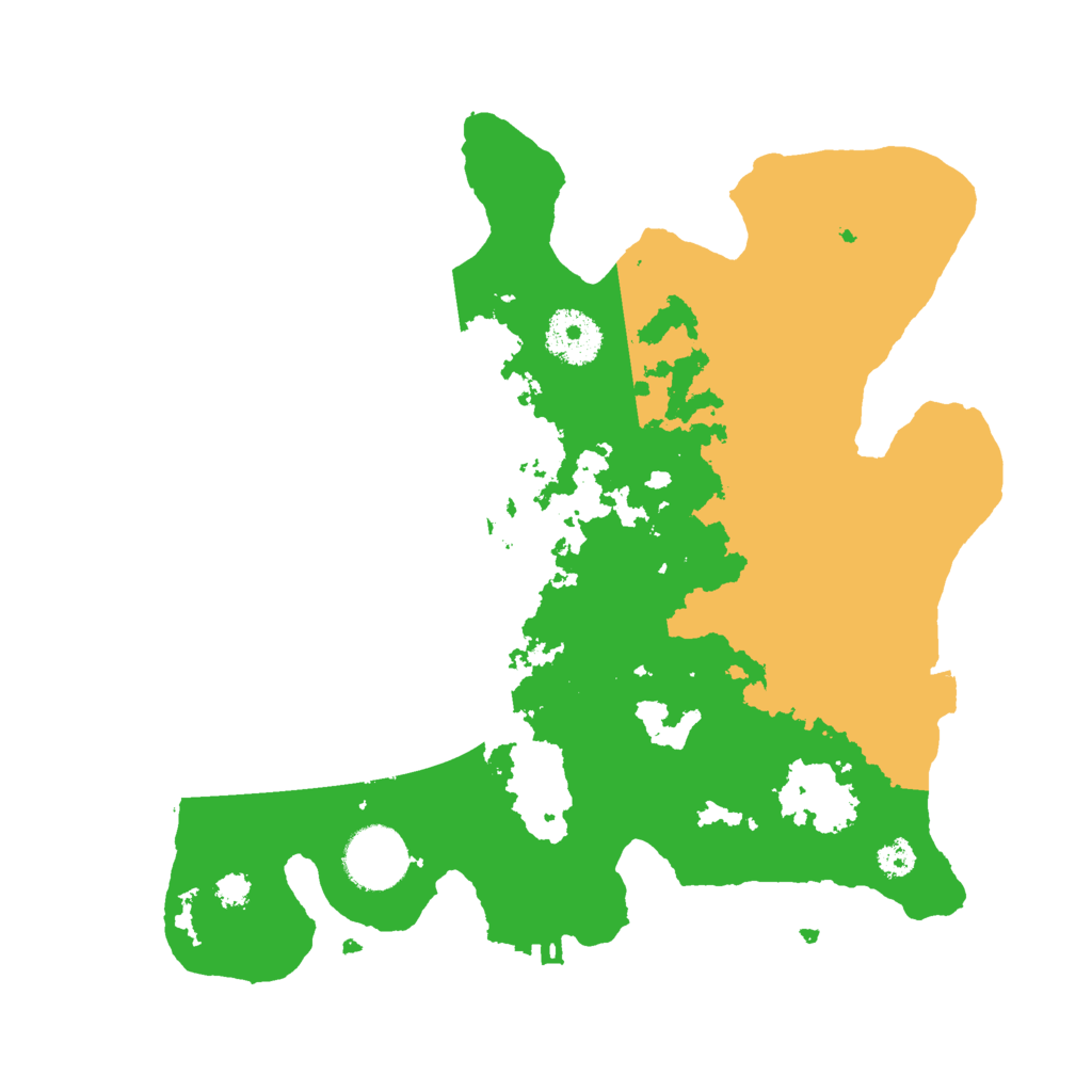 Biome Rust Map: Procedural Map, Size: 3000, Seed: 28957