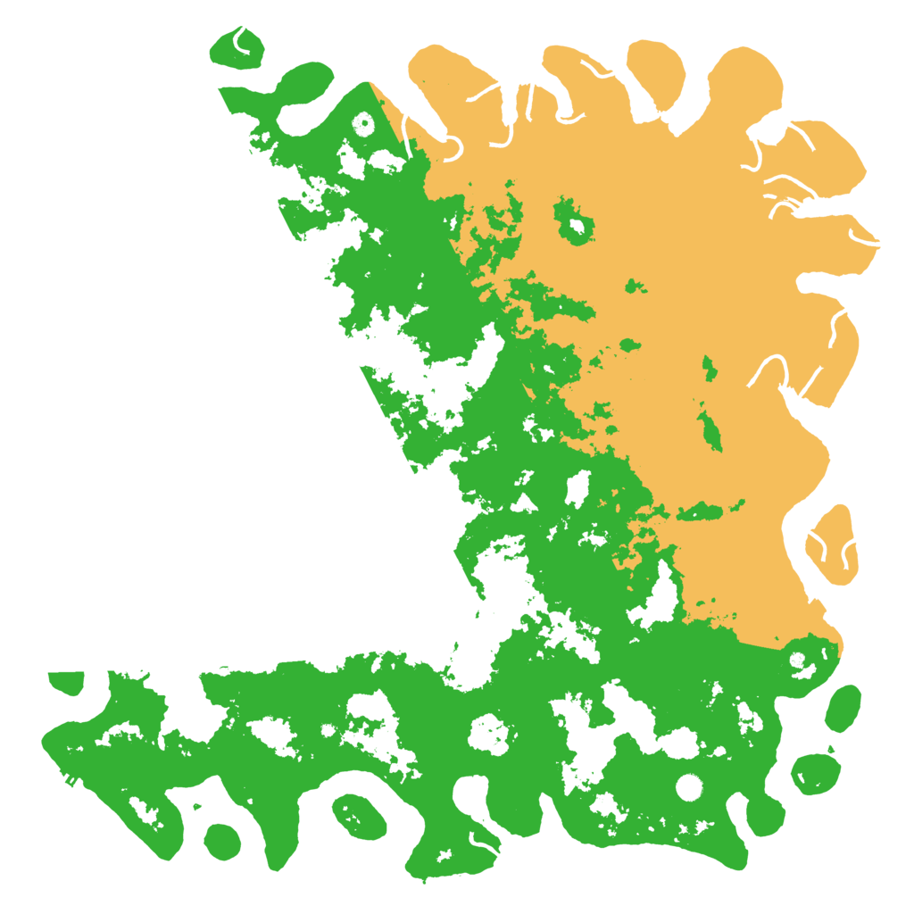 Biome Rust Map: Procedural Map, Size: 6000, Seed: 687601089