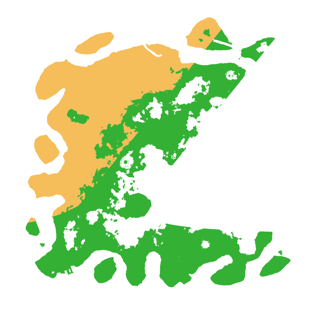 Biome Rust Map: Procedural Map, Size: 3500, Seed: 1962861643
