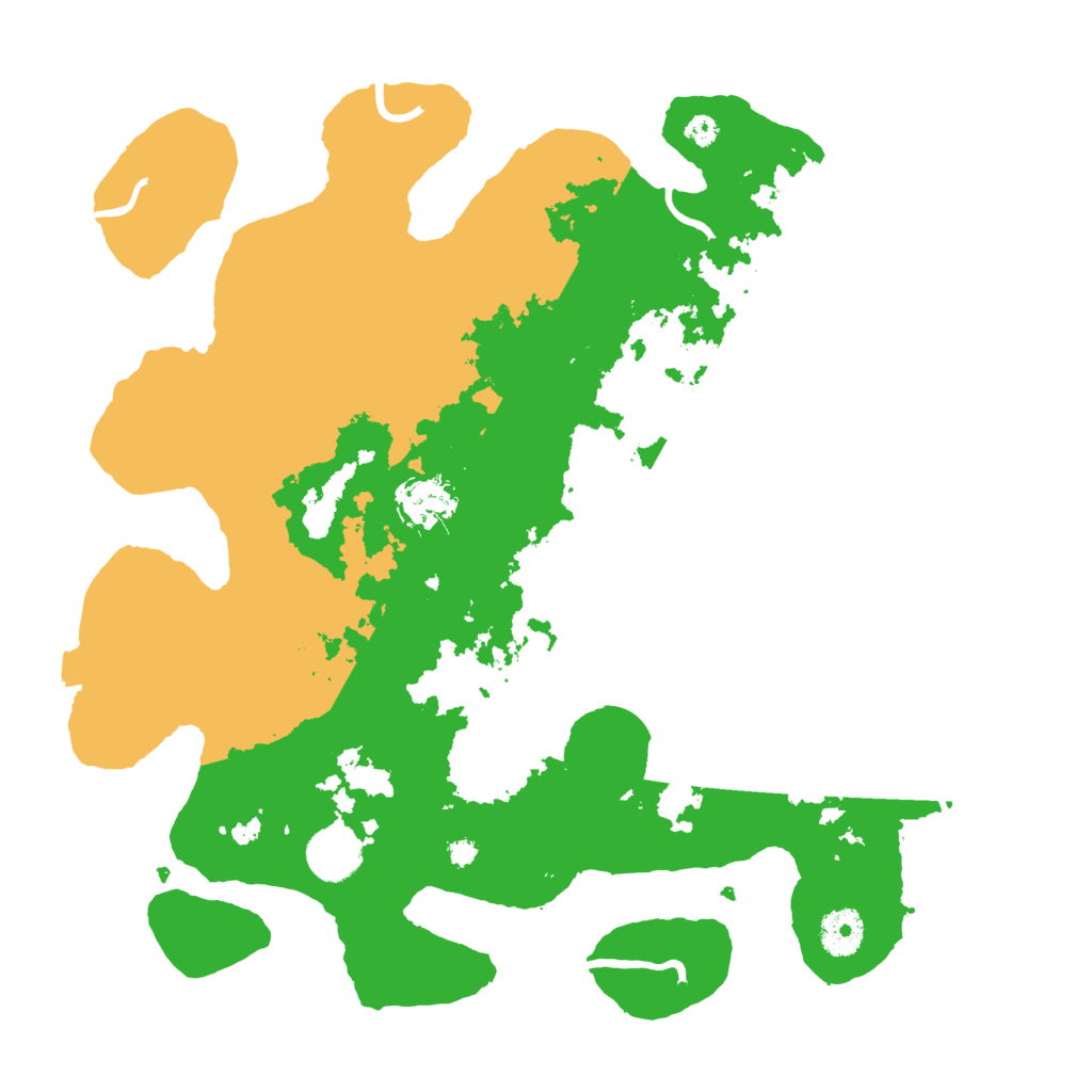 Biome Rust Map: Procedural Map, Size: 3600, Seed: 86525841