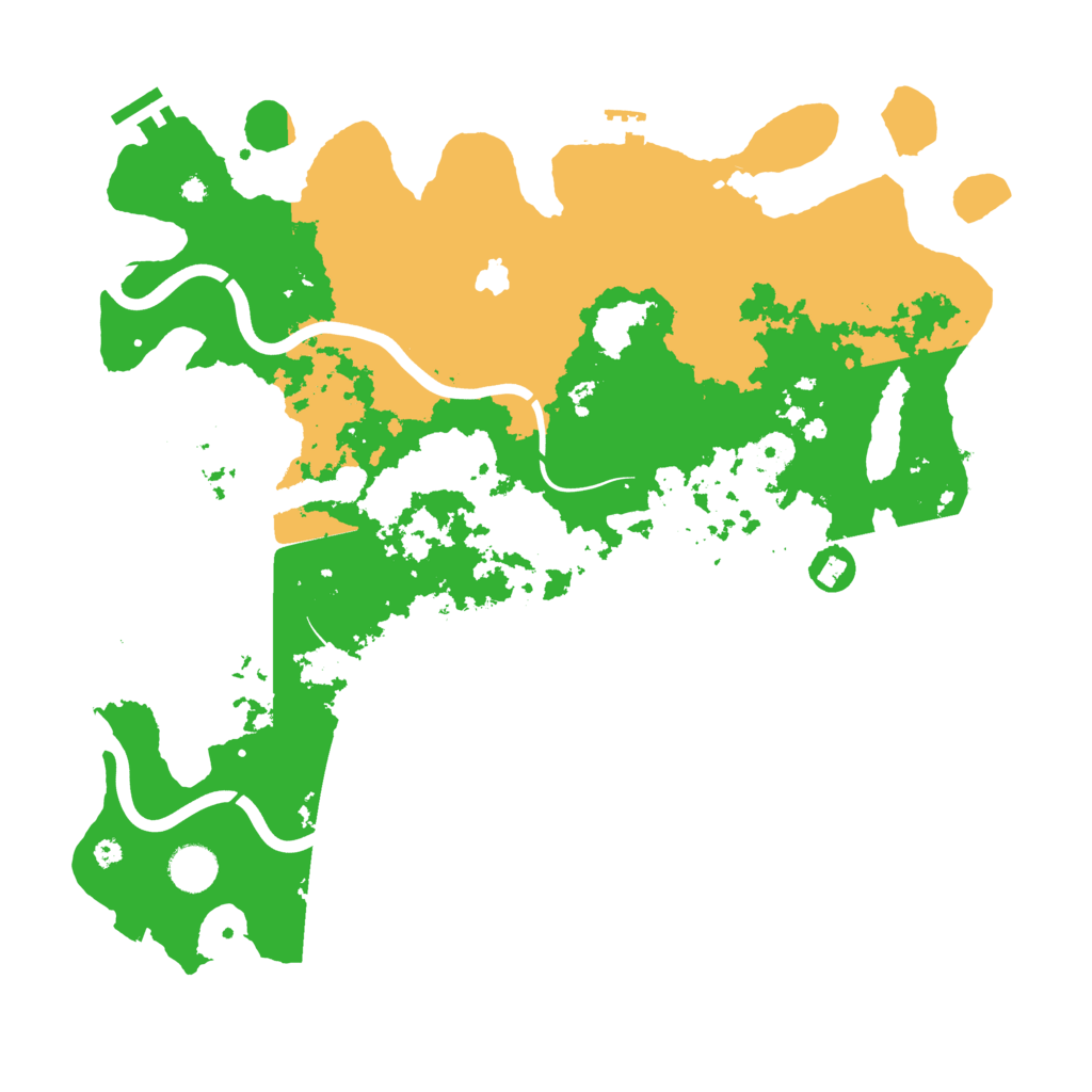 Biome Rust Map: Procedural Map, Size: 4000, Seed: 1688448354