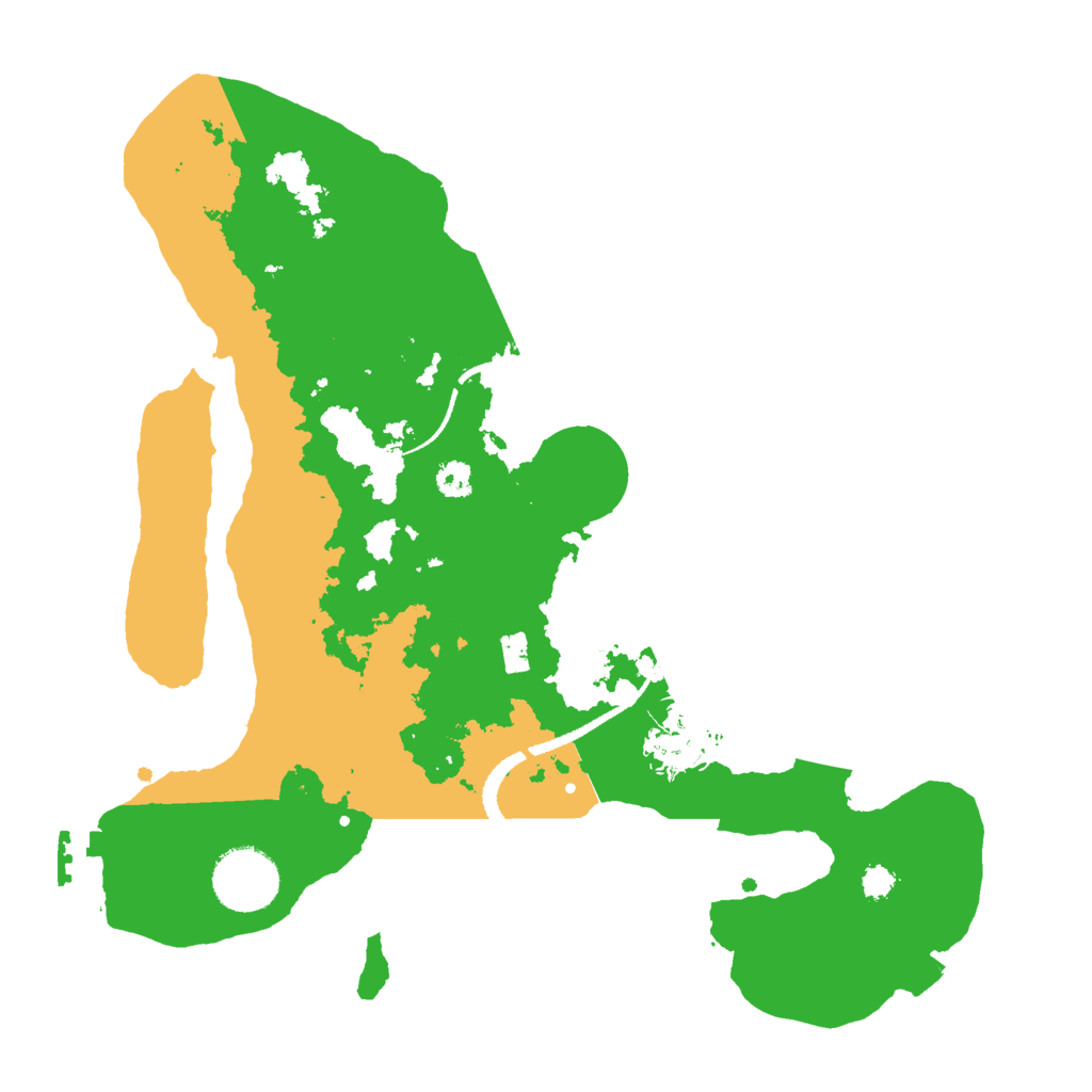 Biome Rust Map: Procedural Map, Size: 3000, Seed: 684672568