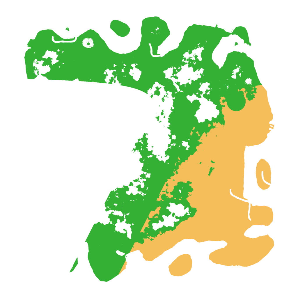 Biome Rust Map: Procedural Map, Size: 4200, Seed: 1734