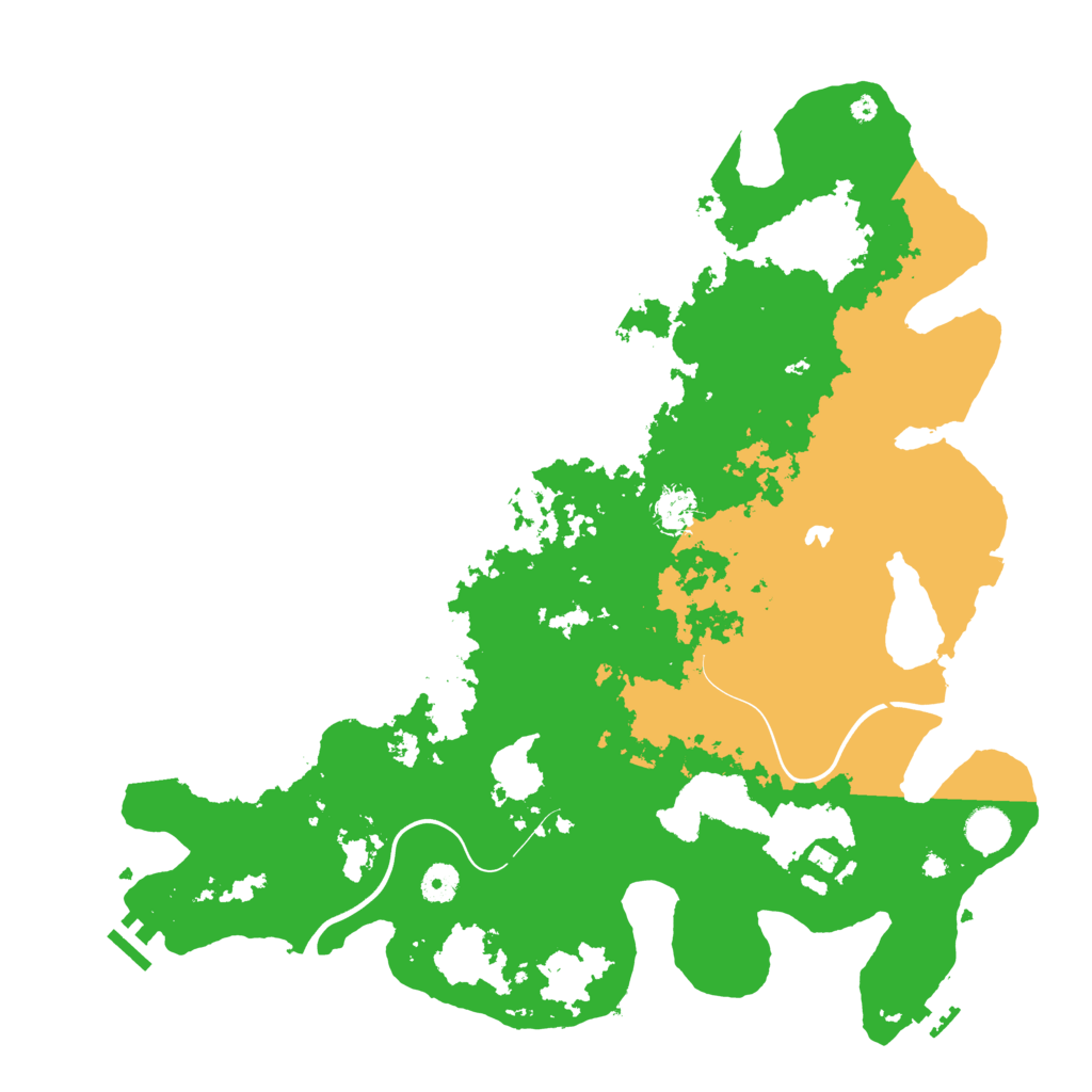 Biome Rust Map: Procedural Map, Size: 4250, Seed: 1883245098