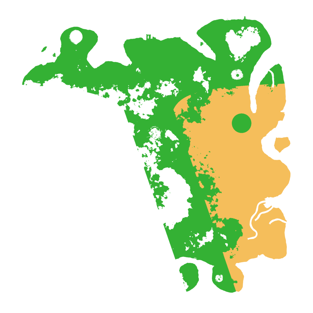 Biome Rust Map: Procedural Map, Size: 4250, Seed: 629831205