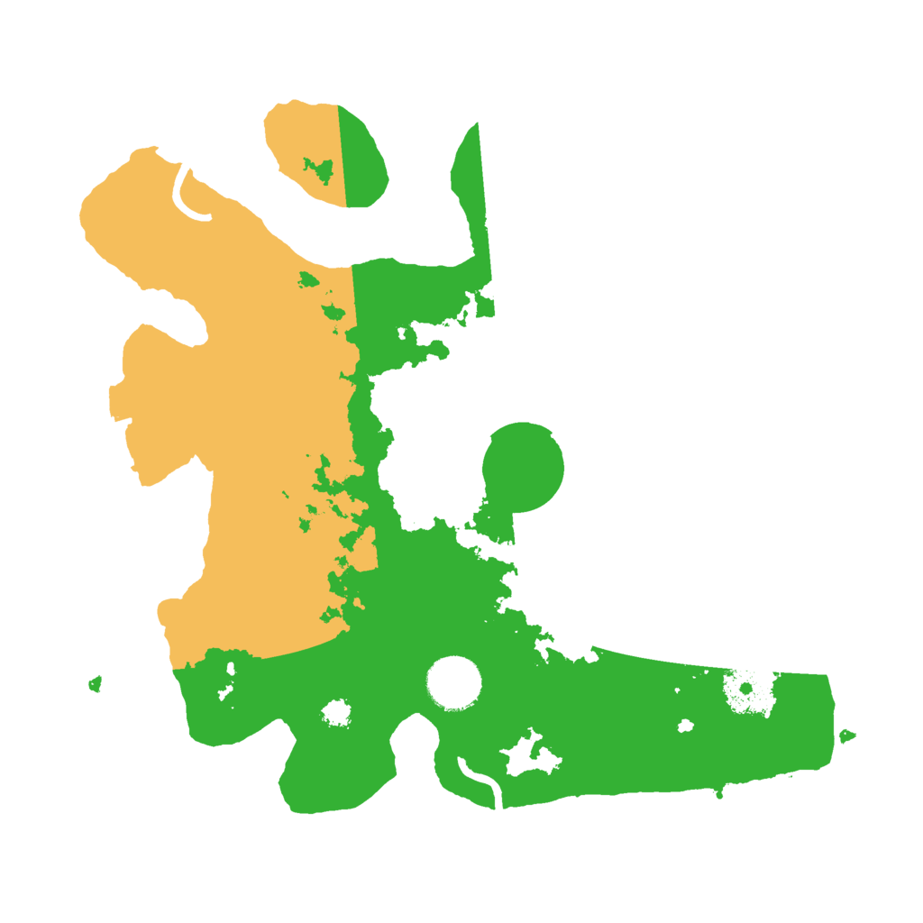 Biome Rust Map: Procedural Map, Size: 3000, Seed: 20612