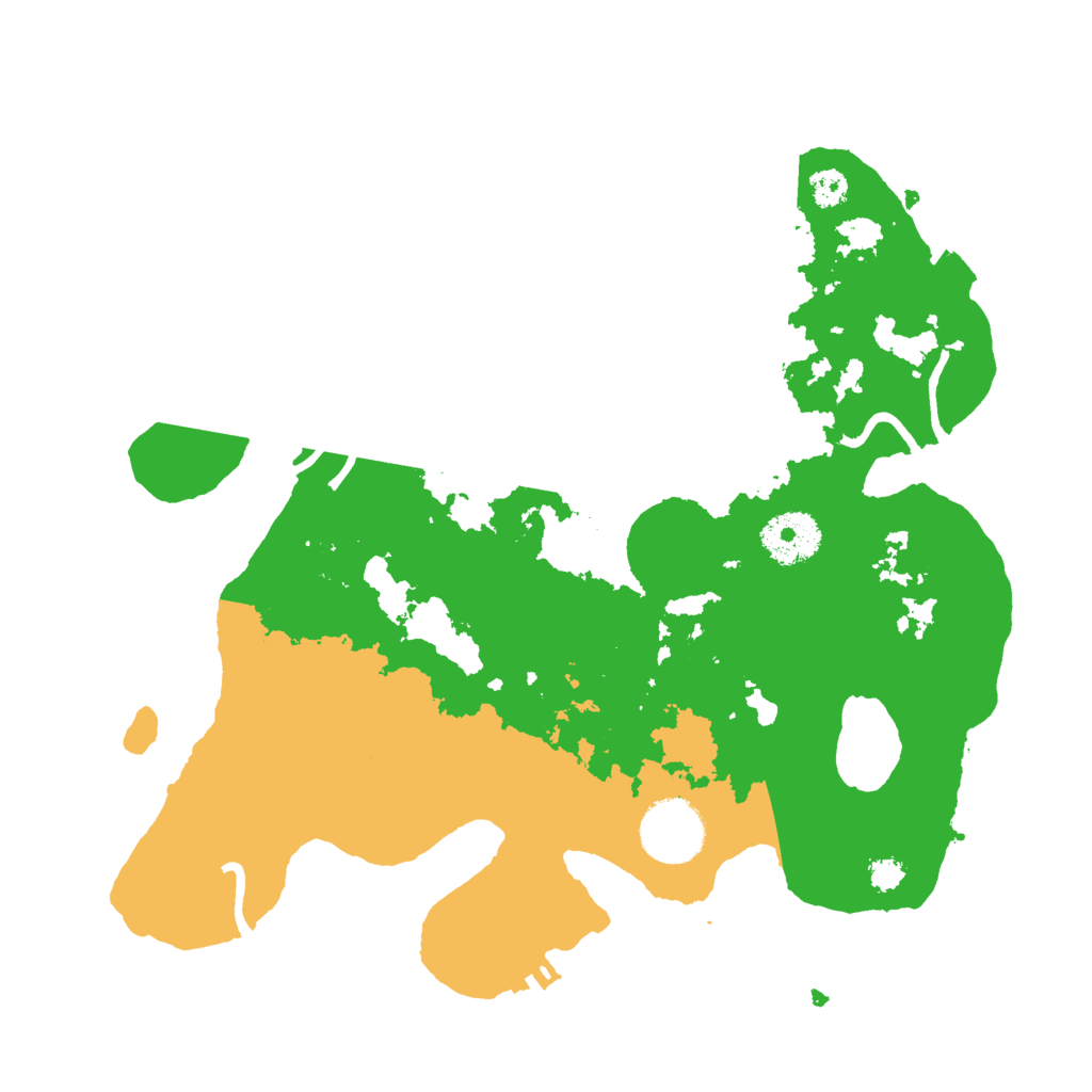 Biome Rust Map: Procedural Map, Size: 3000, Seed: 247336716