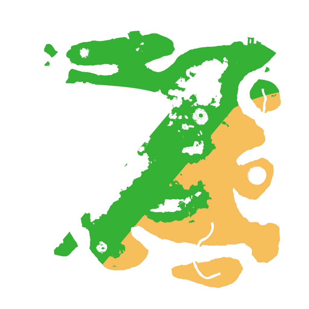 Biome Rust Map: Procedural Map, Size: 3000, Seed: 618513659