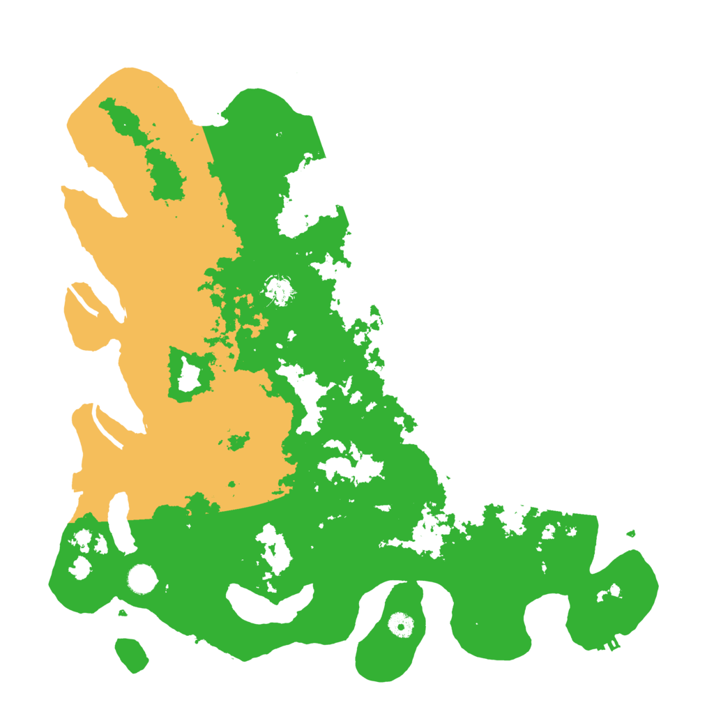 Biome Rust Map: Procedural Map, Size: 4300, Seed: 1011