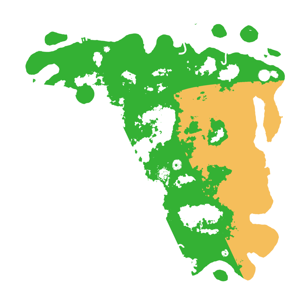 Biome Rust Map: Procedural Map, Size: 4500, Seed: 257899702