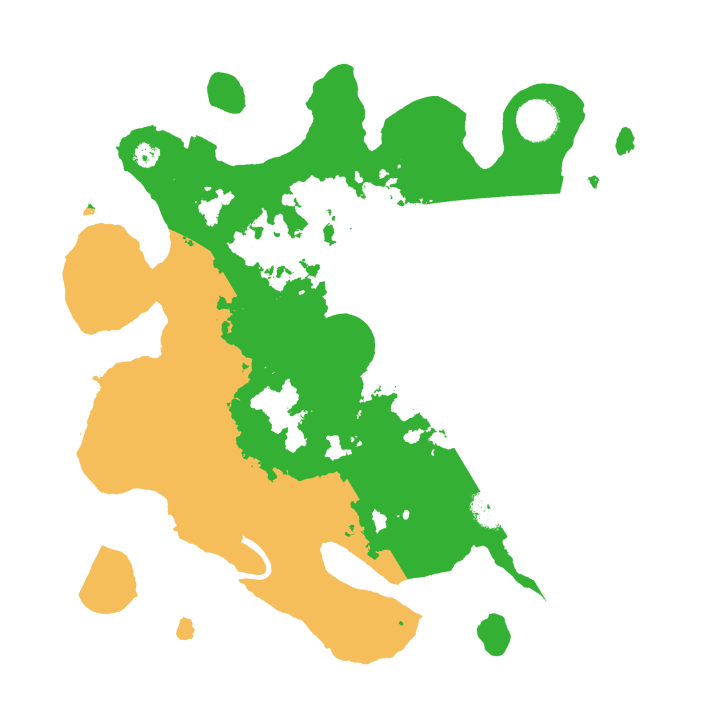 Biome Rust Map: Procedural Map, Size: 3000, Seed: 24685454