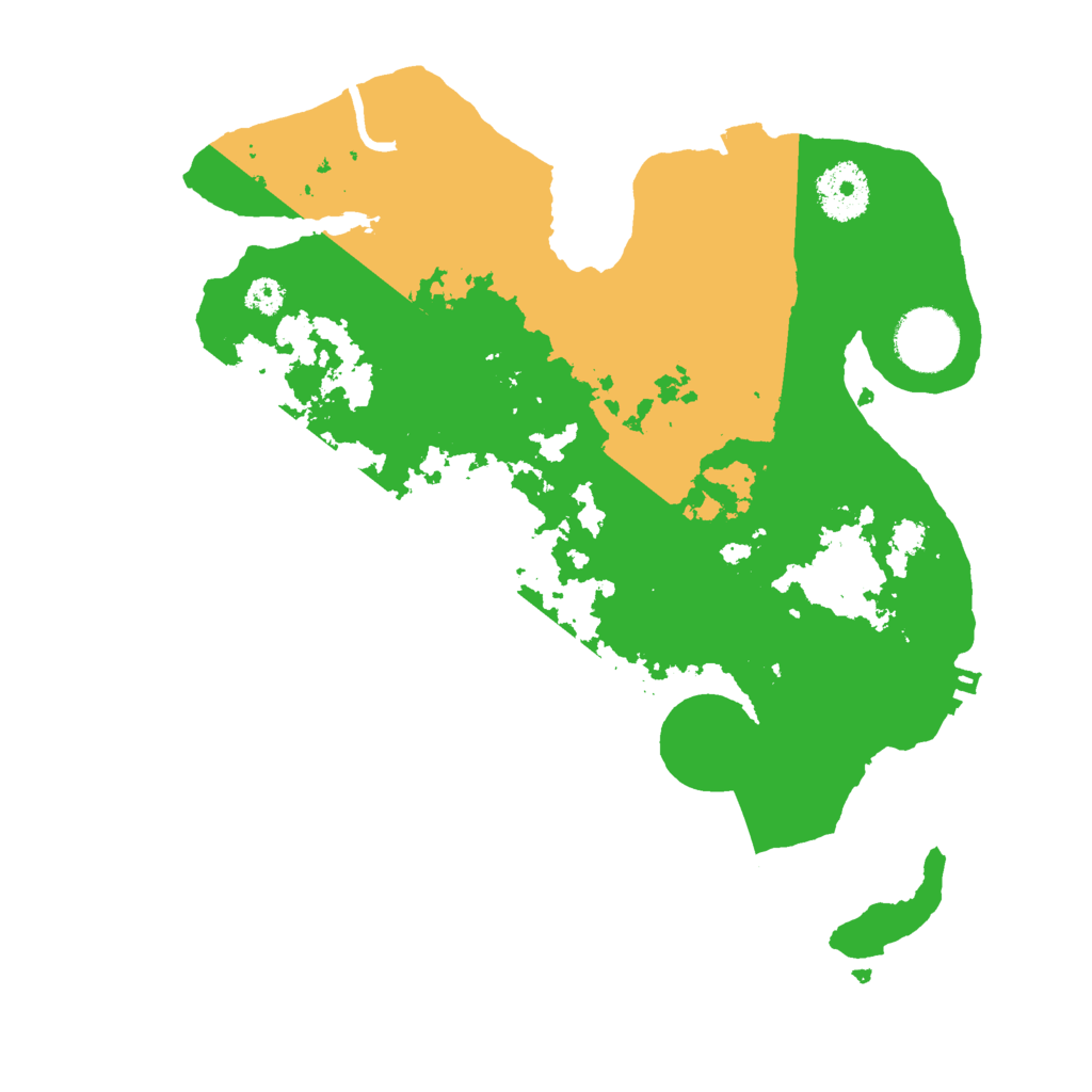 Biome Rust Map: Procedural Map, Size: 3000, Seed: 8692