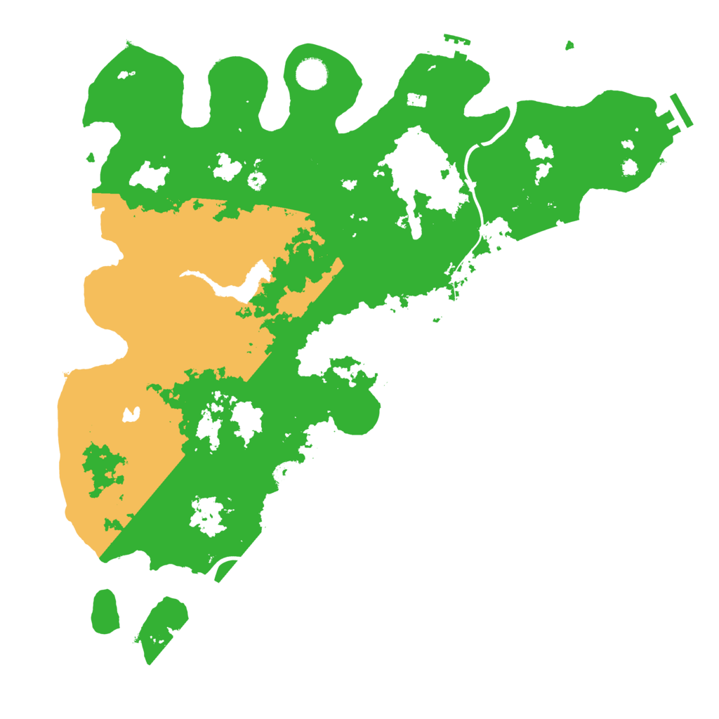Biome Rust Map: Procedural Map, Size: 4000, Seed: 713569892