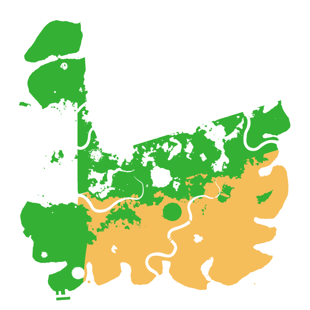Biome Rust Map: Procedural Map, Size: 4500, Seed: 200162331