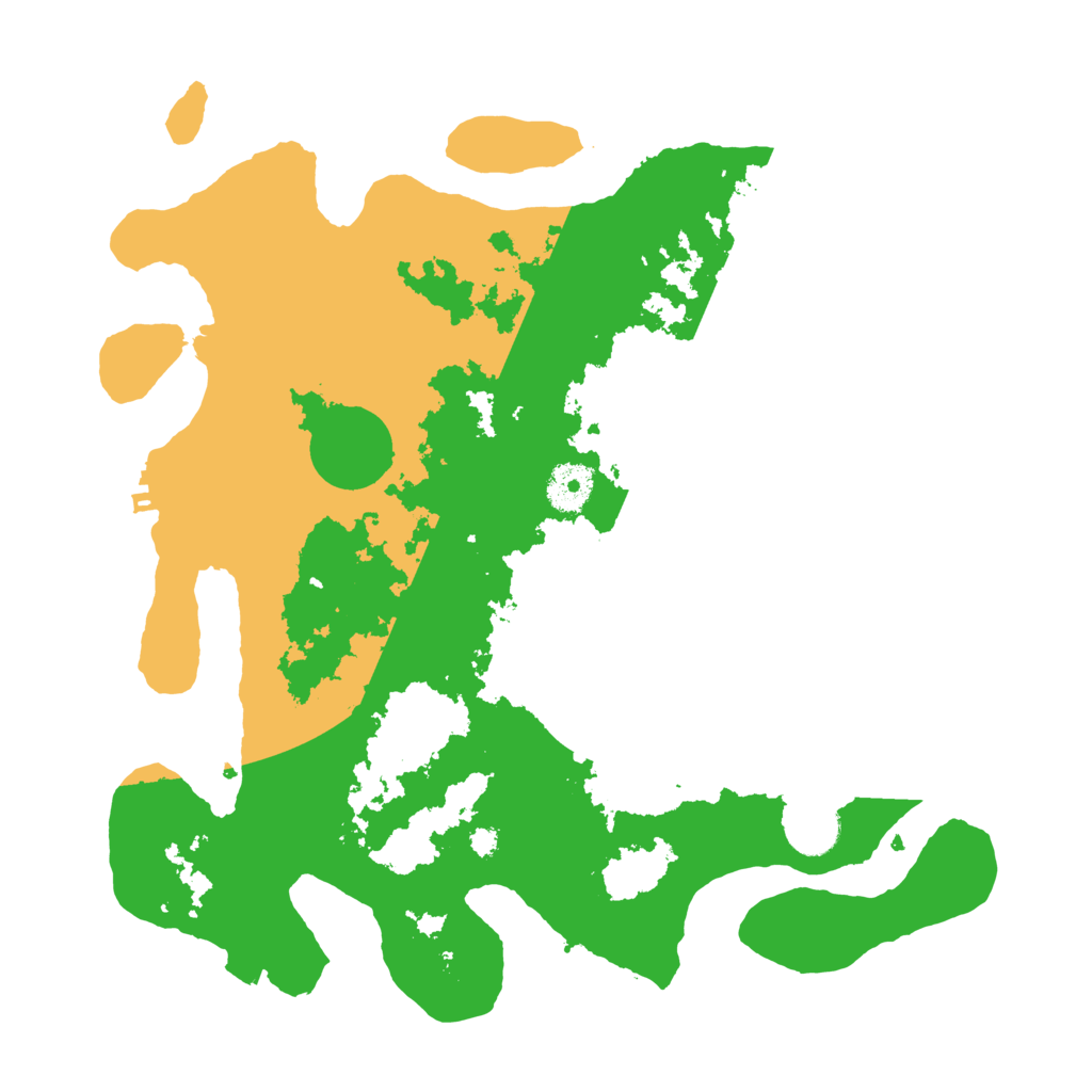 Biome Rust Map: Procedural Map, Size: 3500, Seed: 34745903