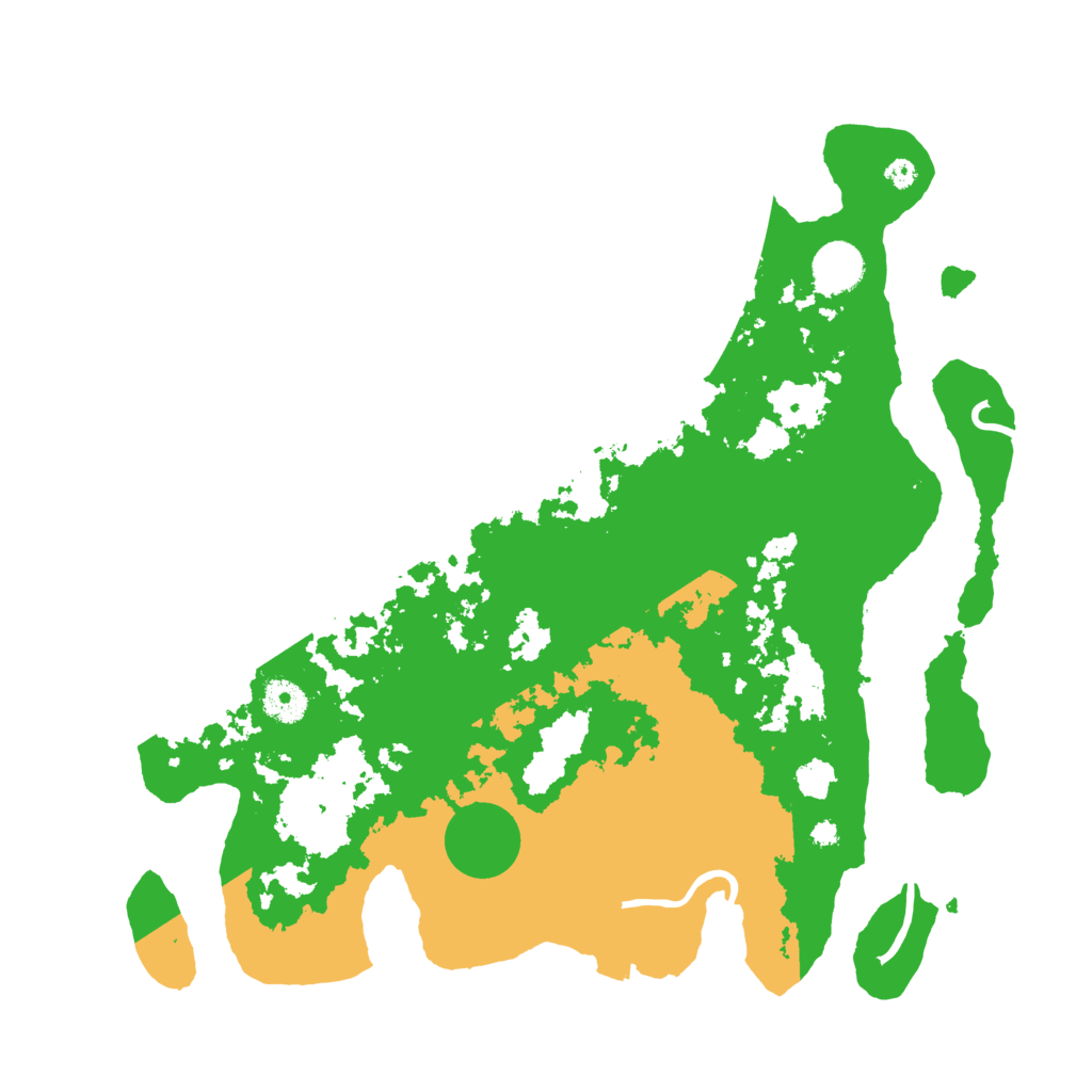 Biome Rust Map: Procedural Map, Size: 3800, Seed: 1384064191