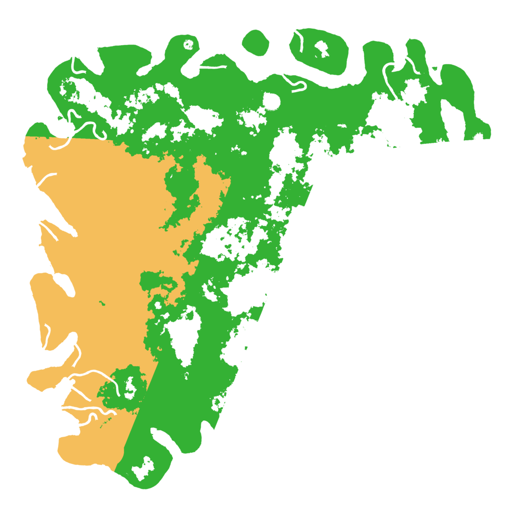 Biome Rust Map: Procedural Map, Size: 5300, Seed: 980076065