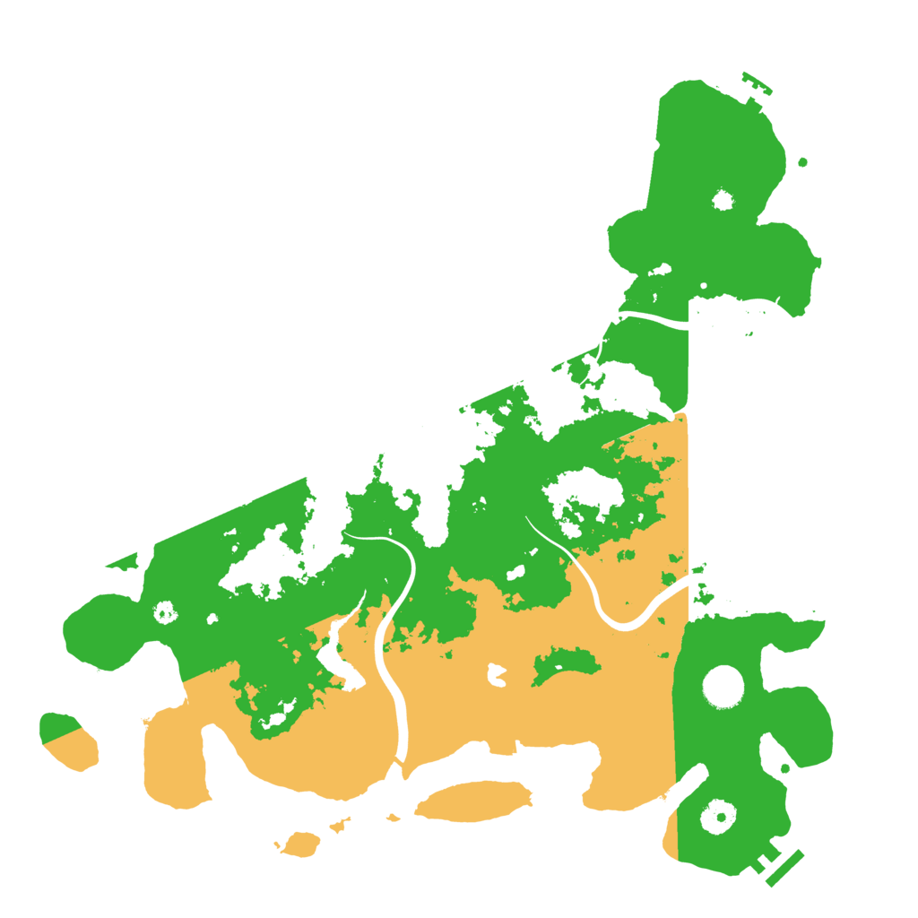 Biome Rust Map: Procedural Map, Size: 4000, Seed: 4297859