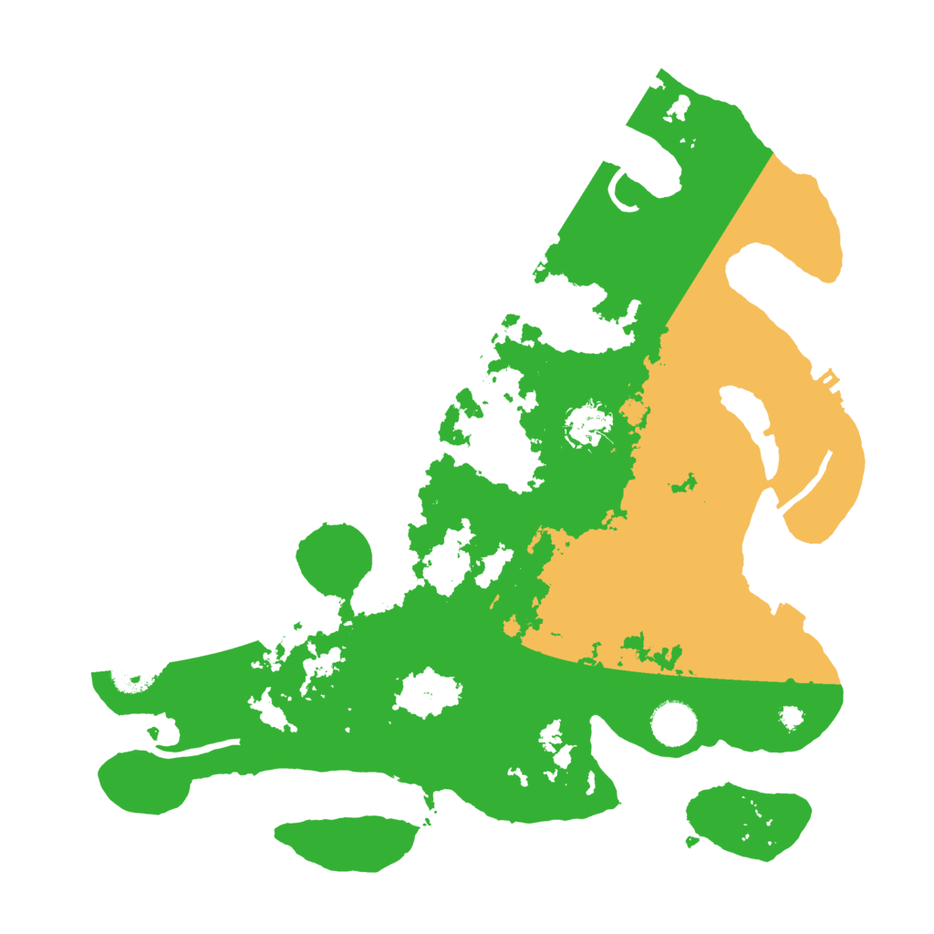 Biome Rust Map: Procedural Map, Size: 3650, Seed: 1992120296