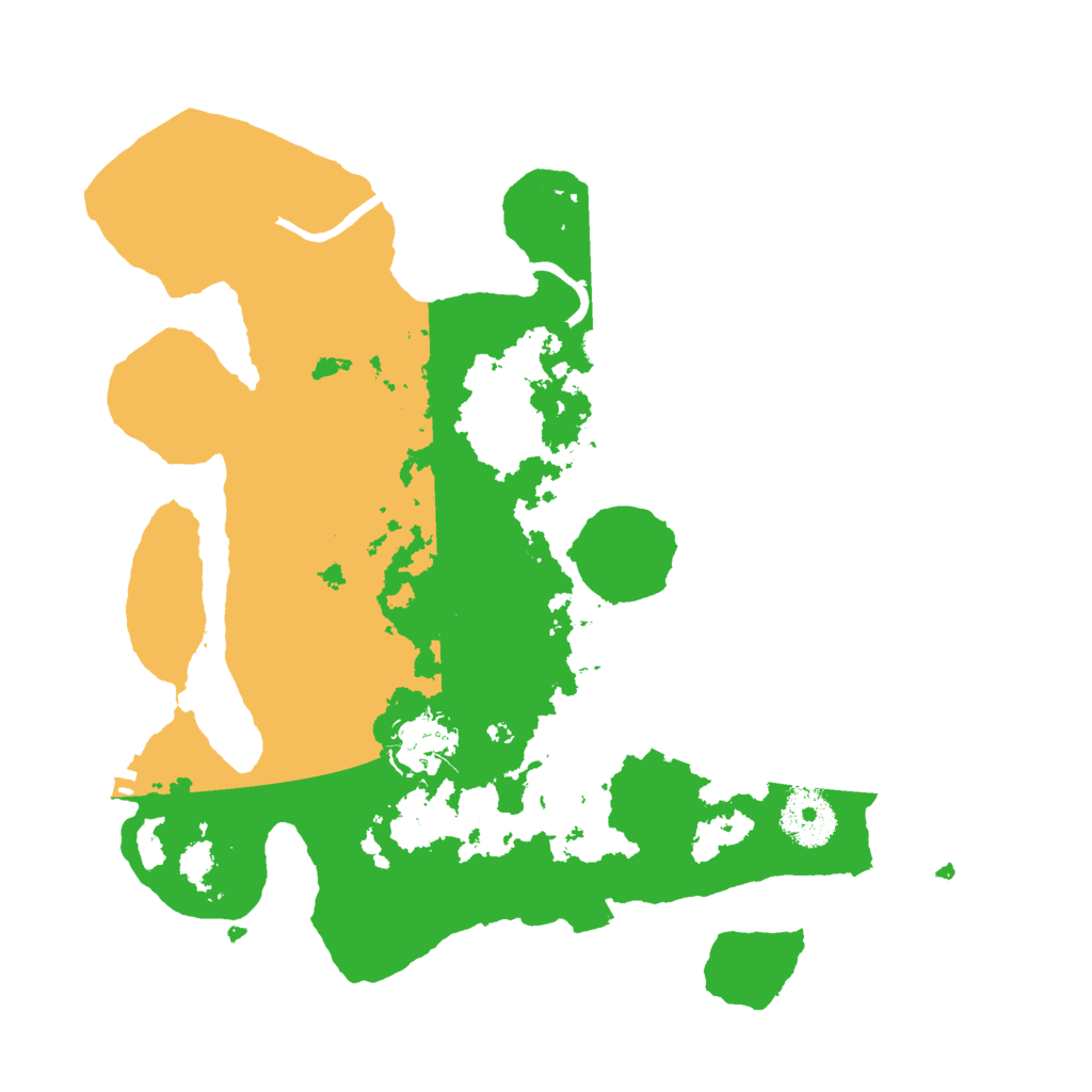 Biome Rust Map: Procedural Map, Size: 3000, Seed: 13192