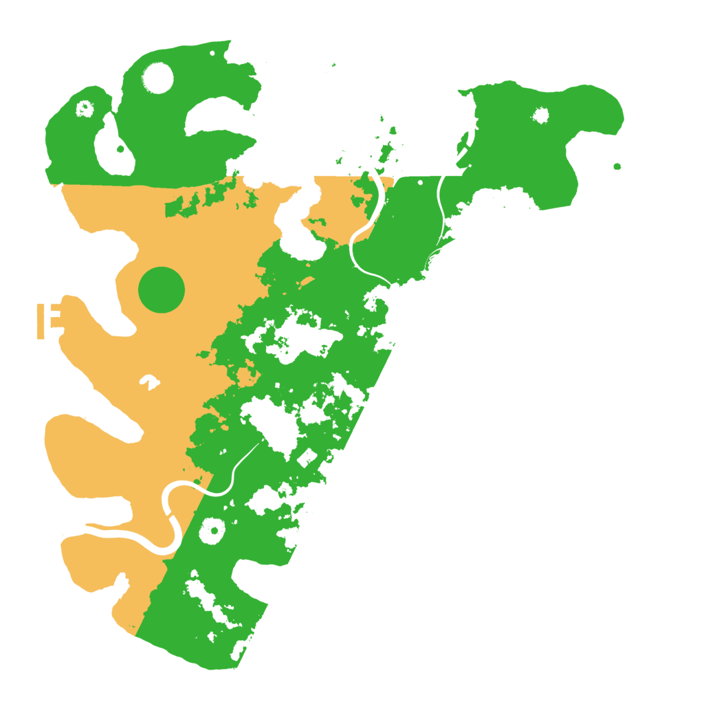 Biome Rust Map: Procedural Map, Size: 4000, Seed: 822059585
