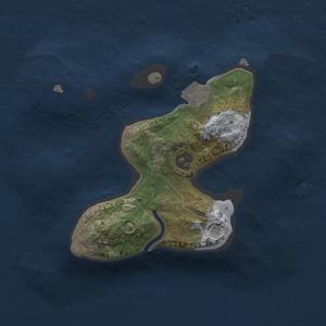 Thumbnail Rust Map: Procedural Map, Size: 1800, Seed: 1908674167, 3 Monuments