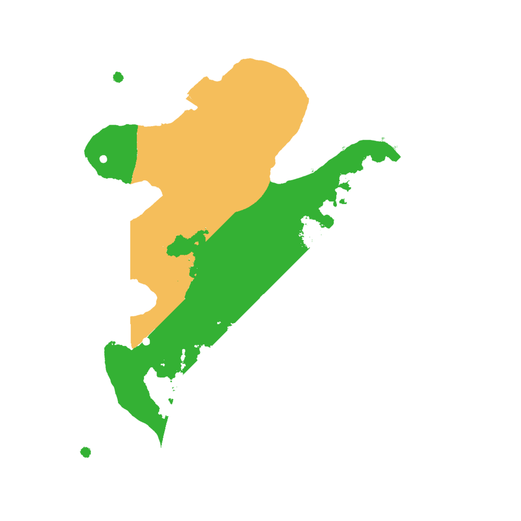 Biome Rust Map: Procedural Map, Size: 2000, Seed: 465451812
