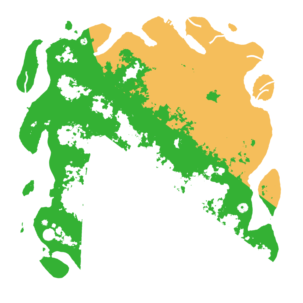 Biome Rust Map: Procedural Map, Size: 4500, Seed: 228108