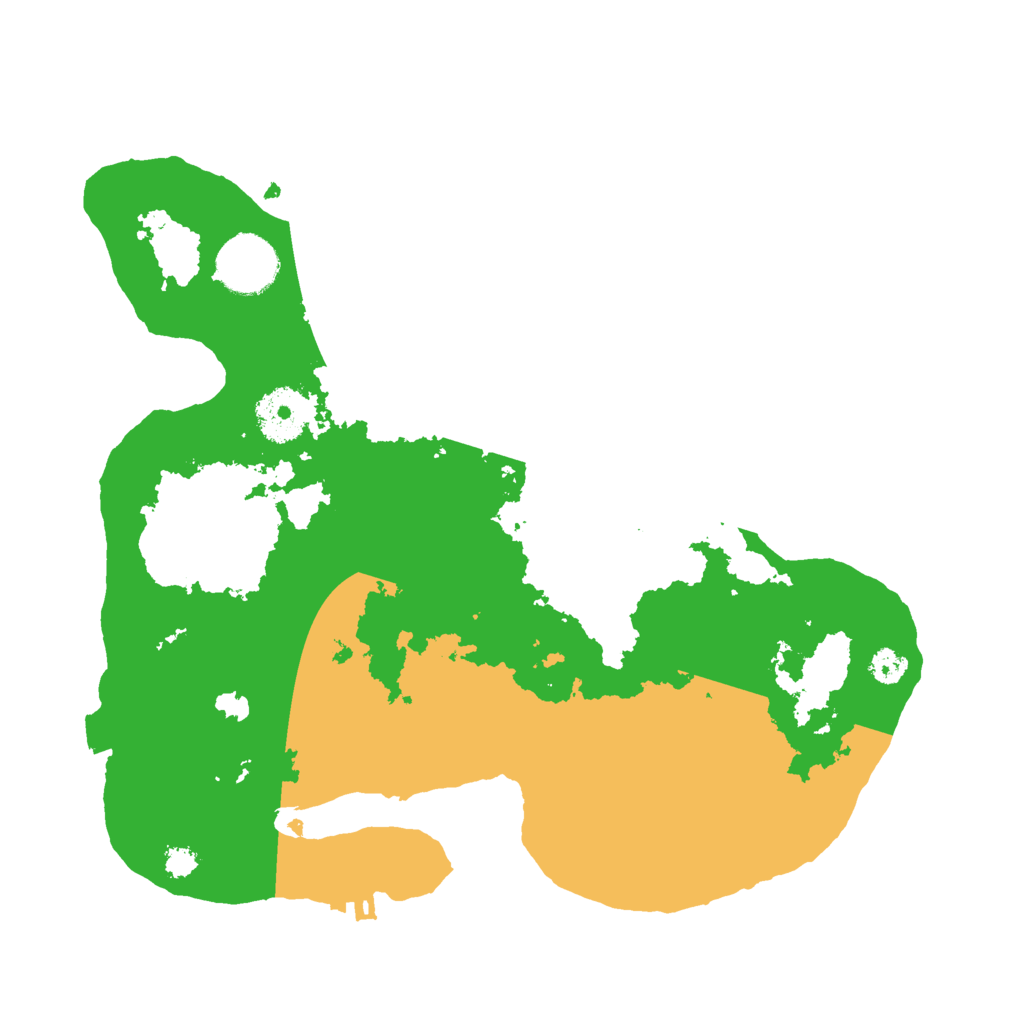 Biome Rust Map: Procedural Map, Size: 3000, Seed: 6592873