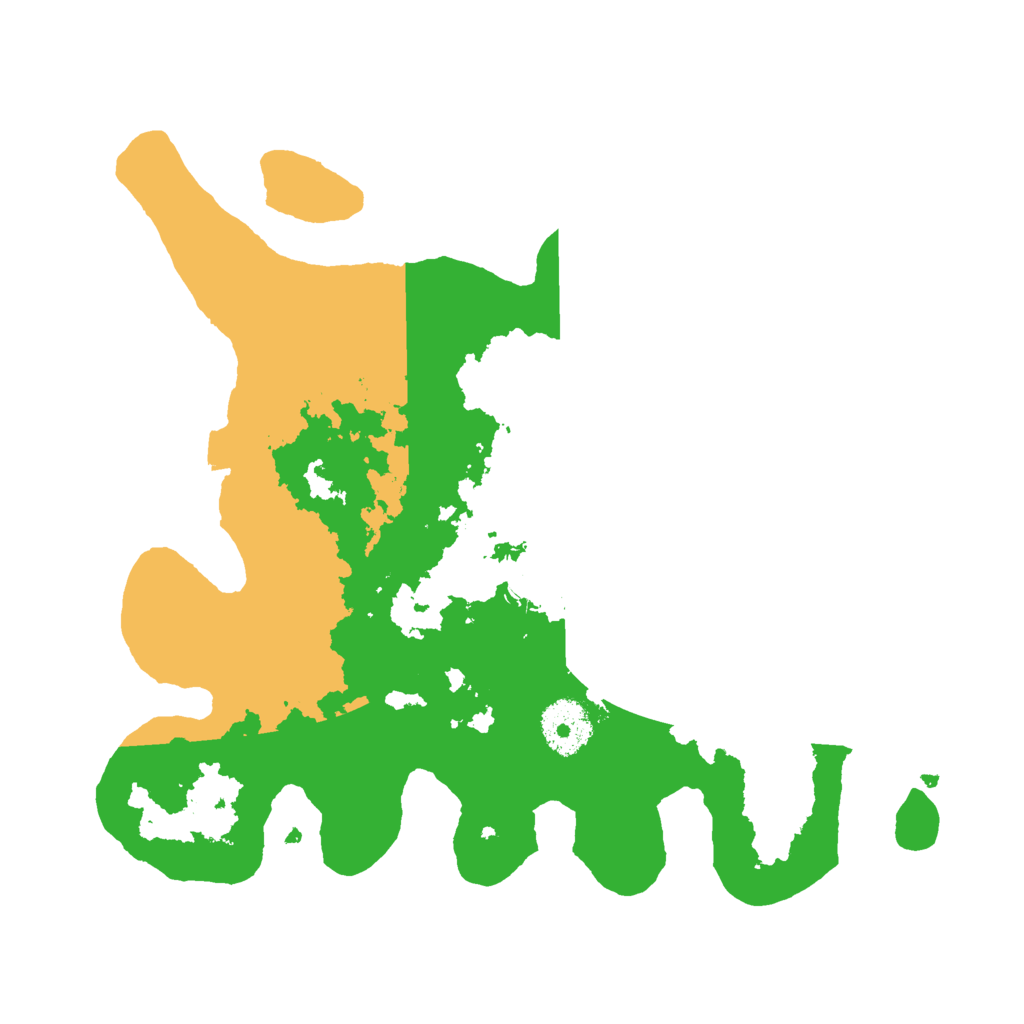 Biome Rust Map: Procedural Map, Size: 3000, Seed: 2033066977