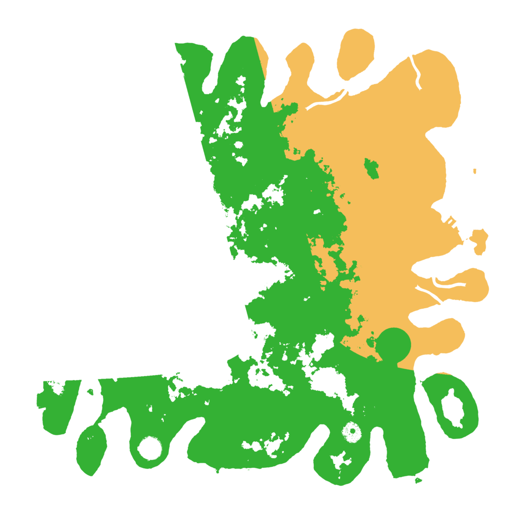 Biome Rust Map: Procedural Map, Size: 4000, Seed: 423457789