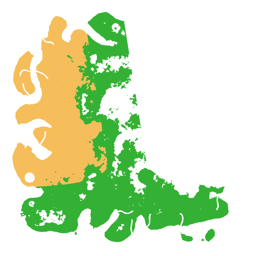 Biome Rust Map: Procedural Map, Size: 4500, Seed: 1620994590