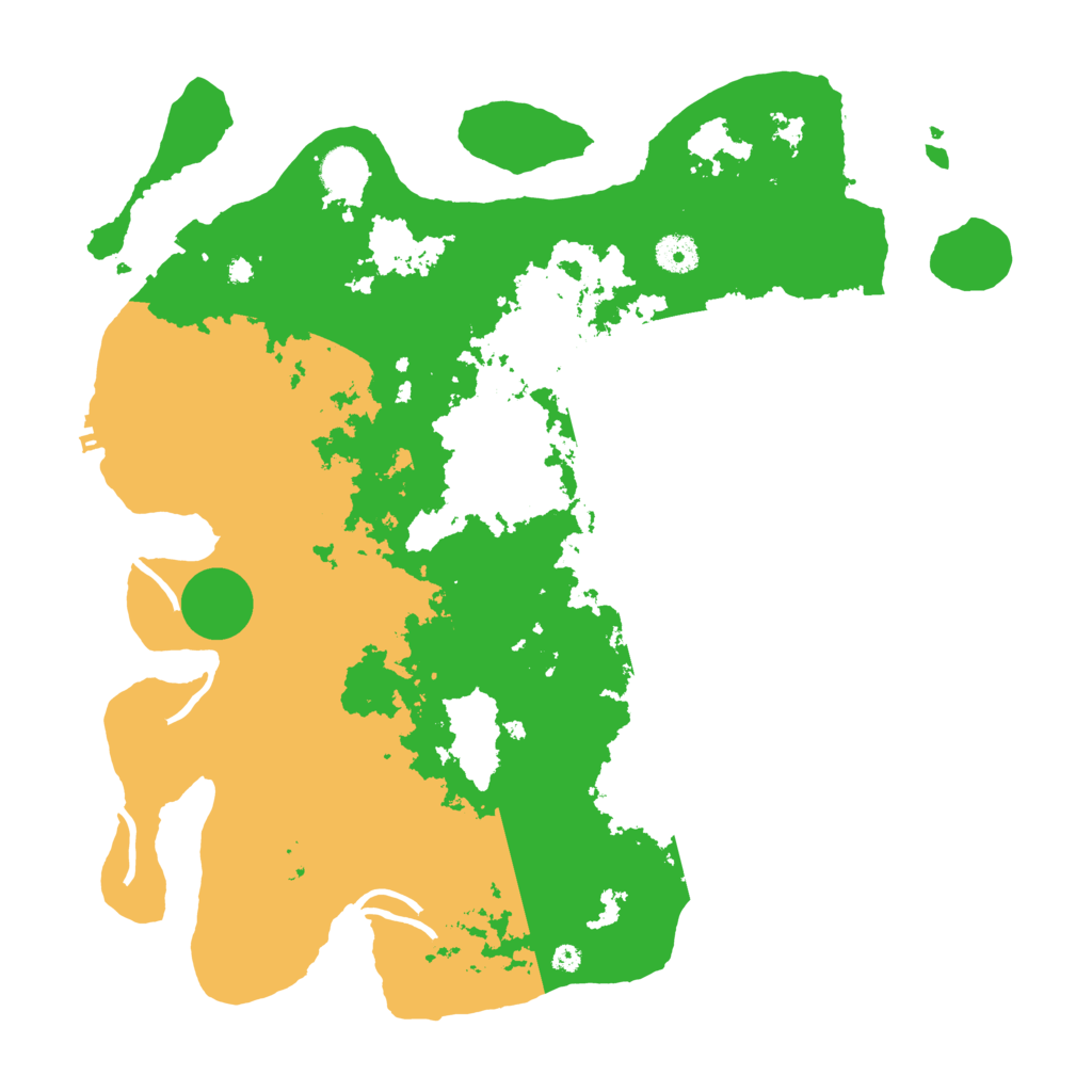 Biome Rust Map: Procedural Map, Size: 4000, Seed: 764521