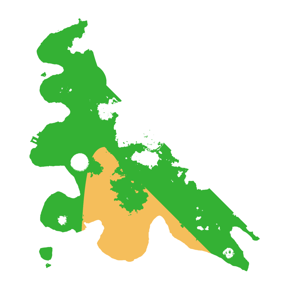 Biome Rust Map: Procedural Map, Size: 3000, Seed: 277046169