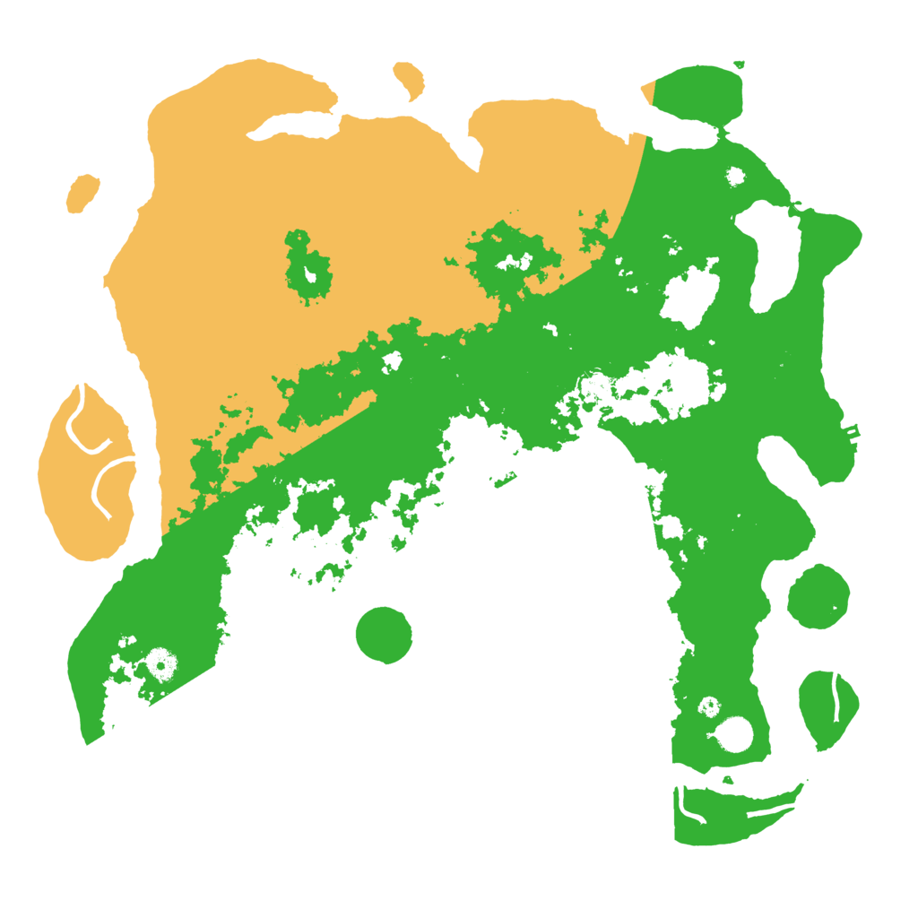 Biome Rust Map: Procedural Map, Size: 4500, Seed: 4412341