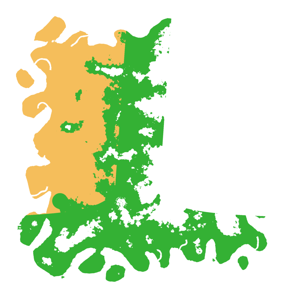 Biome Rust Map: Procedural Map, Size: 5000, Seed: 43468510