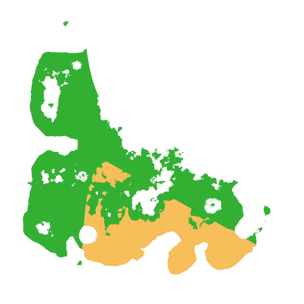 Biome Rust Map: Procedural Map, Size: 3000, Seed: 293105970