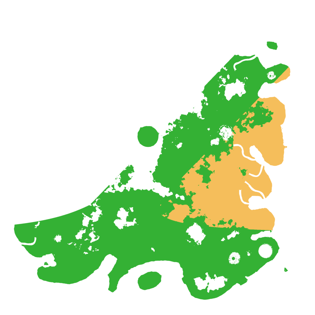 Biome Rust Map: Procedural Map, Size: 4000, Seed: 1676665581