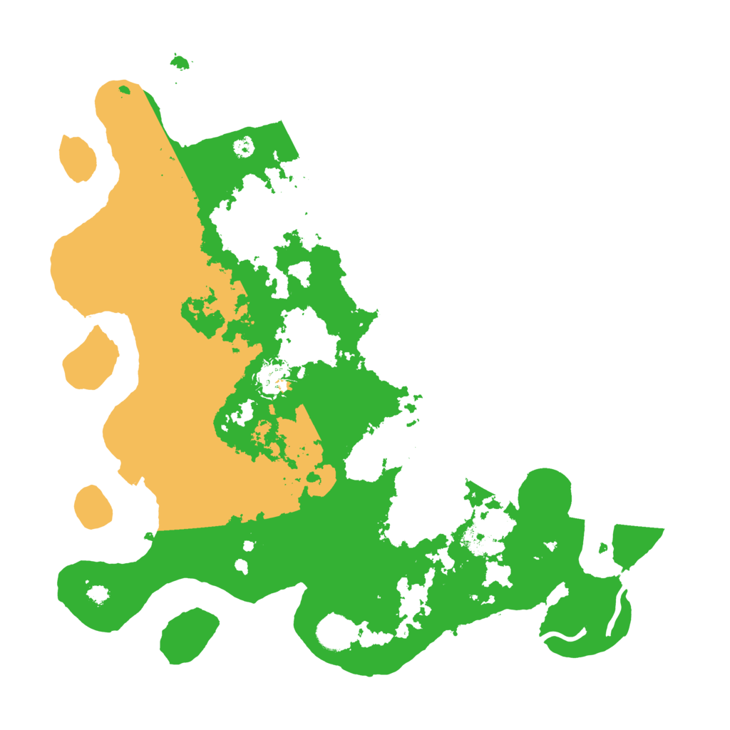 Biome Rust Map: Procedural Map, Size: 3600, Seed: 22506