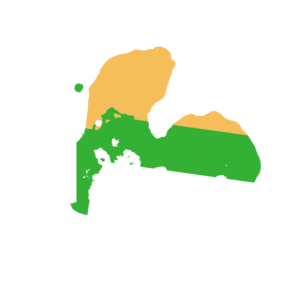 Biome Rust Map: Procedural Map, Size: 1400, Seed: 50