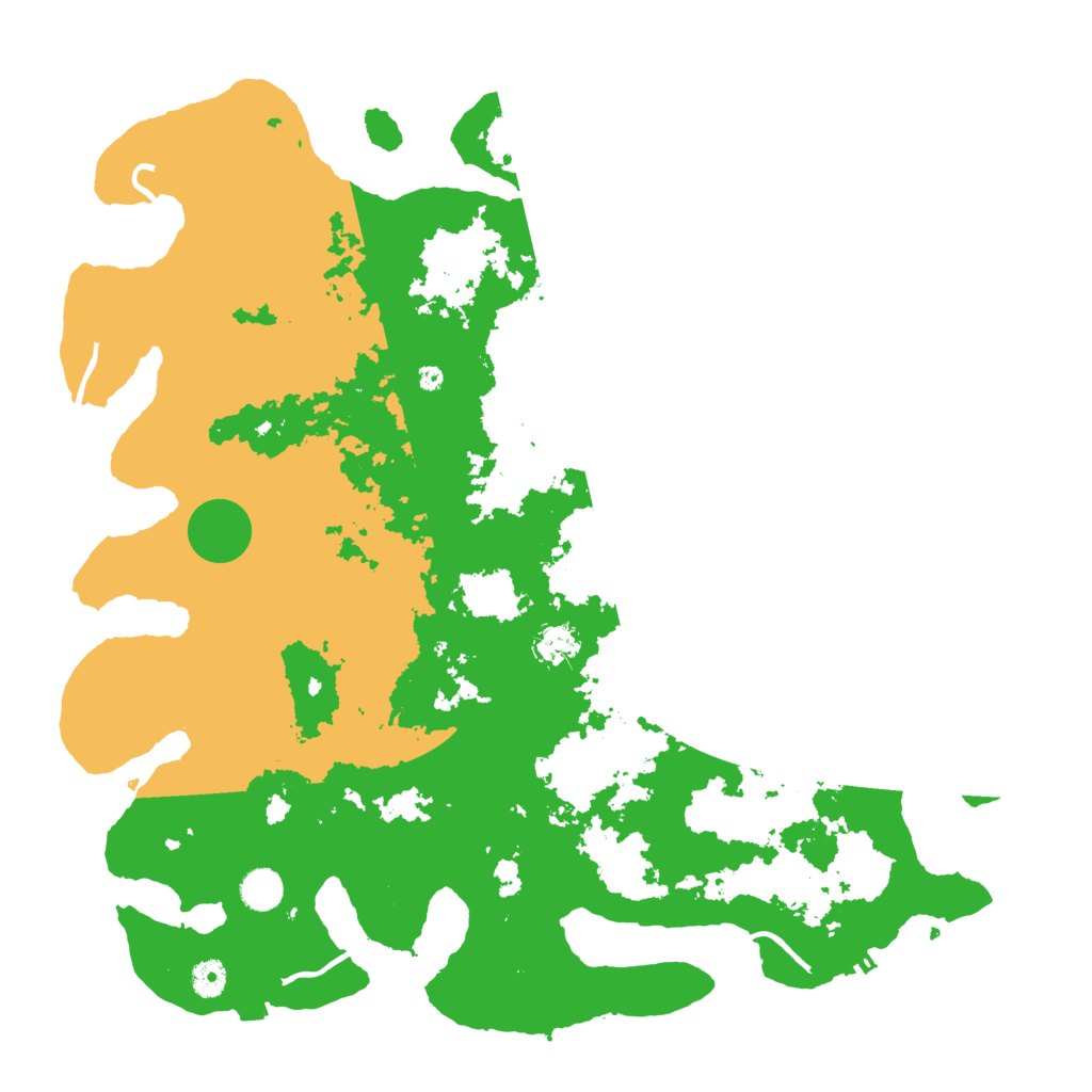 Biome Rust Map: Procedural Map, Size: 4500, Seed: 1699571735