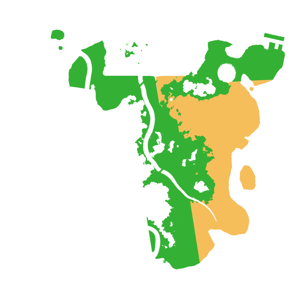 Biome Rust Map: Procedural Map, Size: 3000, Seed: 753633