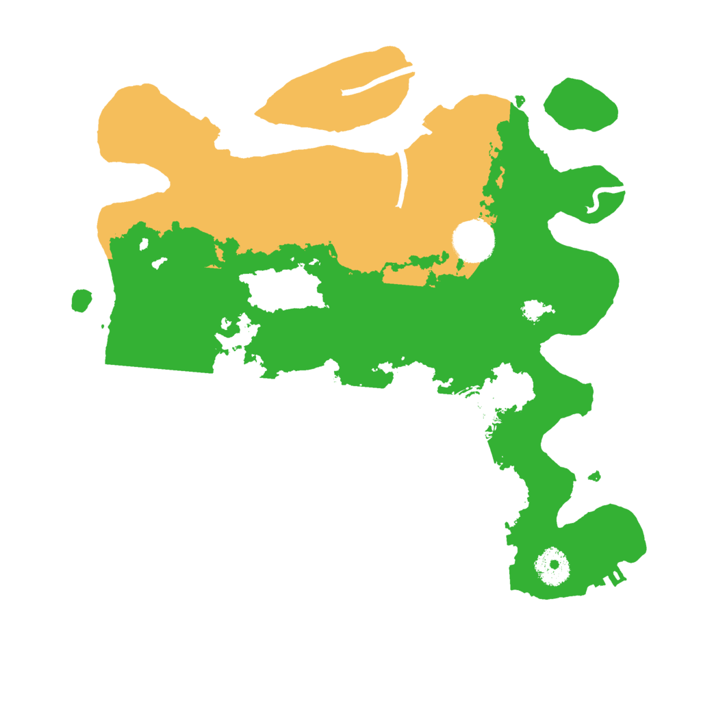 Biome Rust Map: Procedural Map, Size: 3000, Seed: 10115744