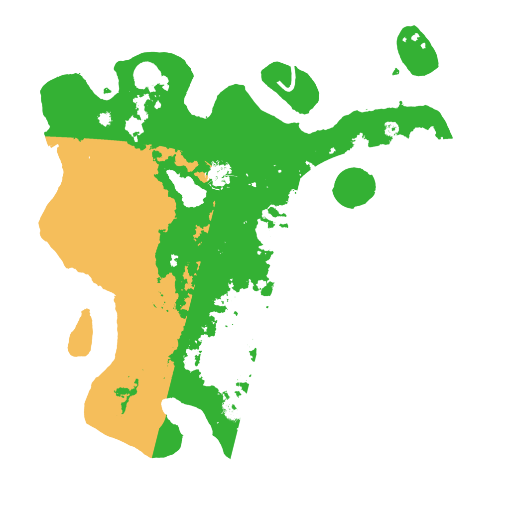 Biome Rust Map: Procedural Map, Size: 3500, Seed: 1900338786